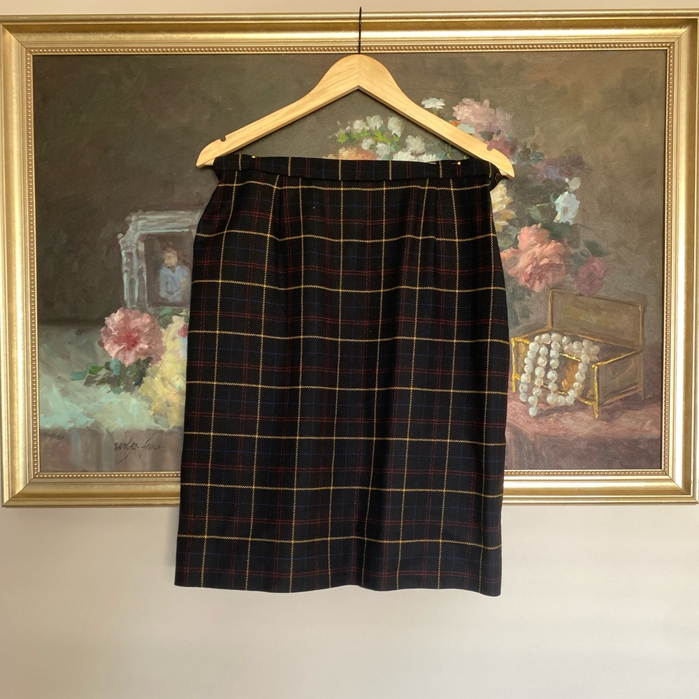 Plaid skirt